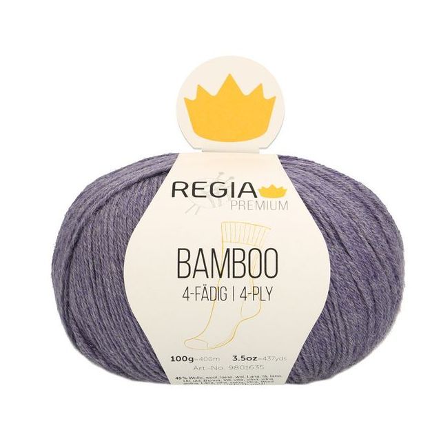 REGIA 4-Ply BAMBOO 100g -  Purple