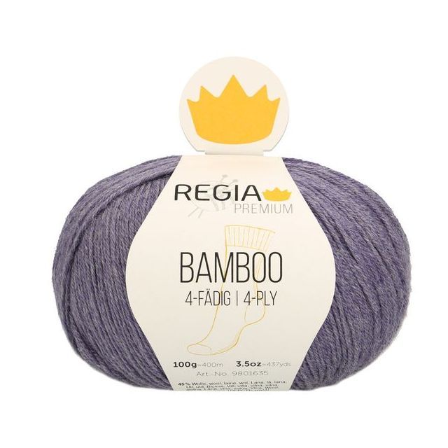 REGIA 4-Ply BAMBOO 100g -  Purple