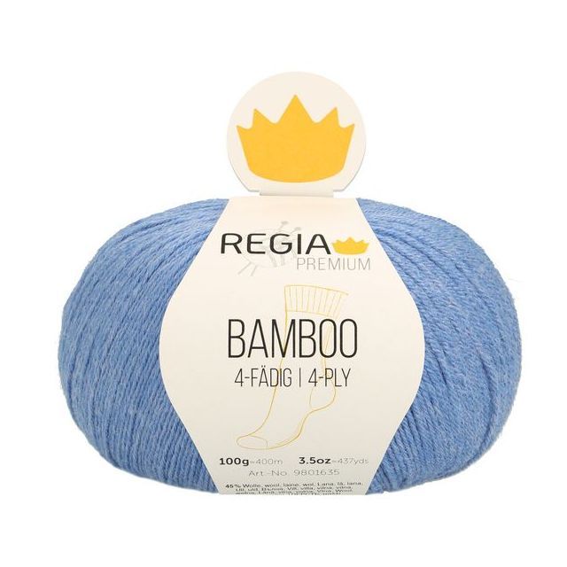 REGIA 4-Ply BAMBOO 100g -  Denim Blue