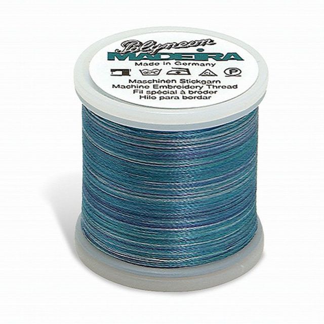 Madeira - 98451601 - Embroidery Thread - POLYNEON 40 VAR OCEAN 220YD/200M  - Mimifabrics Canada