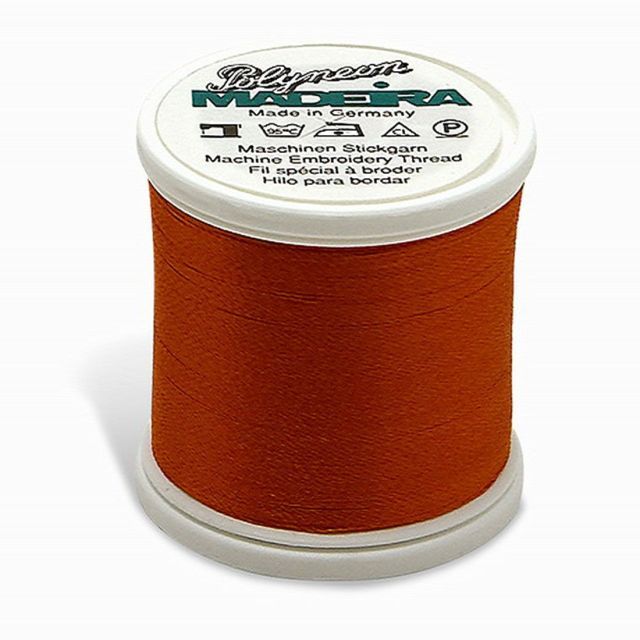 Madeira - 98451621 - Embroidery Thread - POLYNEON 40 GOLDEN POPPY 440YD/400M  - Mimifabrics Canada