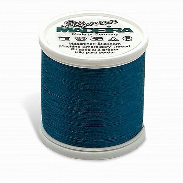 Madeira - 98451685 - Embroidery Thread - POLYNEON 40 WILD PEACOCK 440YD/400M  - Mimifabrics Canada