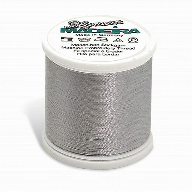 Madeira - 98451687 - Embroidery Thread - POLYNEON 40 SILVER 440YD/400M  - Mimifabrics Canada