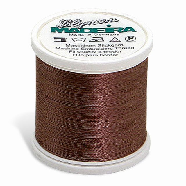 Madeira - 98451729 - Embroidery Thread - POLYNEON 40 PECAN 440YD/400M  - Mimifabrics Canada