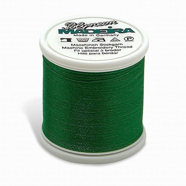Madeira - 98451749 - Embroidery Thread - POLYNEON 40 LIGHT KELLY 440YD/400M  - Mimifabrics Canada
