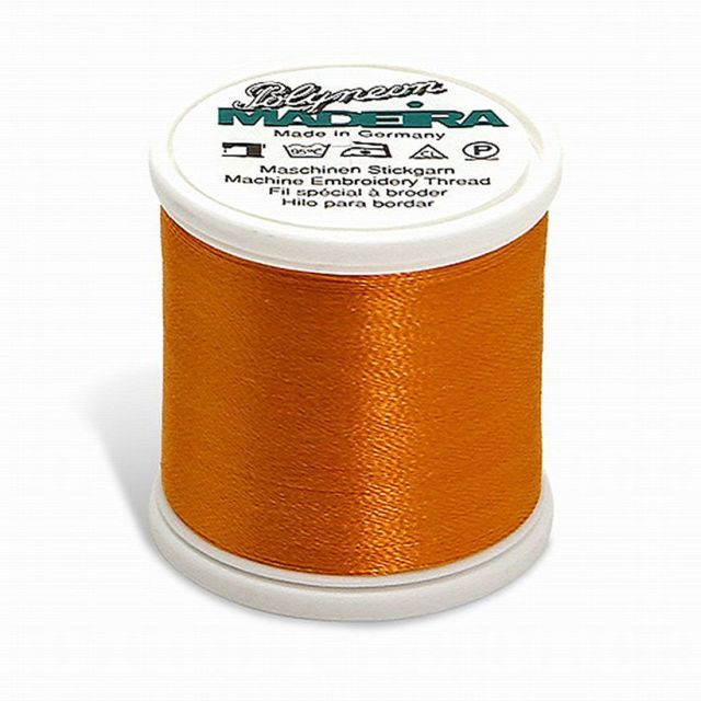 Madeira - 98451763 - Embroidery Thread - POLYNEON 40 ORANGE 440YD/400M  - Mimifabrics Canada