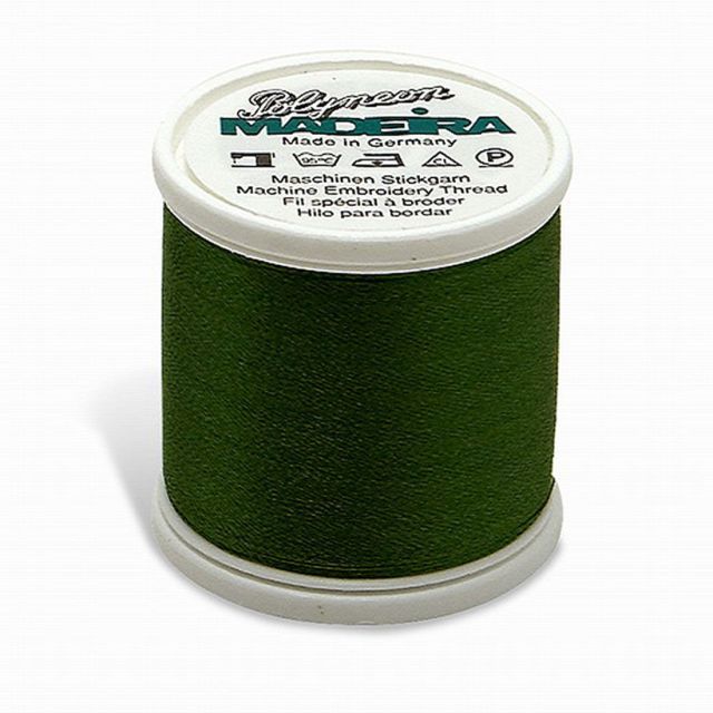 Madeira - 98451769 - Embroidery Thread - POLYNEON 40 DARK AVOCADO 440YD/400M  - Mimifabrics Canada