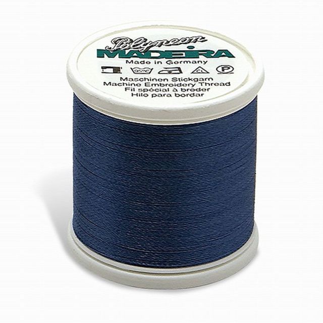 Madeira - 98451775 - Embroidery Thread - POLYNEON 40 TRUE BLUE 440YD/400M  - Mimifabrics Canada
