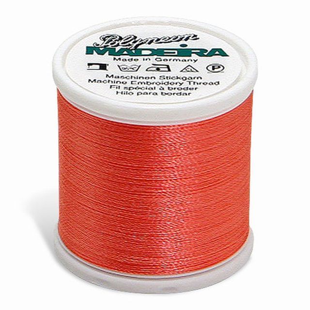 Madeira - 98451777 - Embroidery Thread - POLYNEON 40 SALMON 440YD/400M  - Mimifabrics Canada