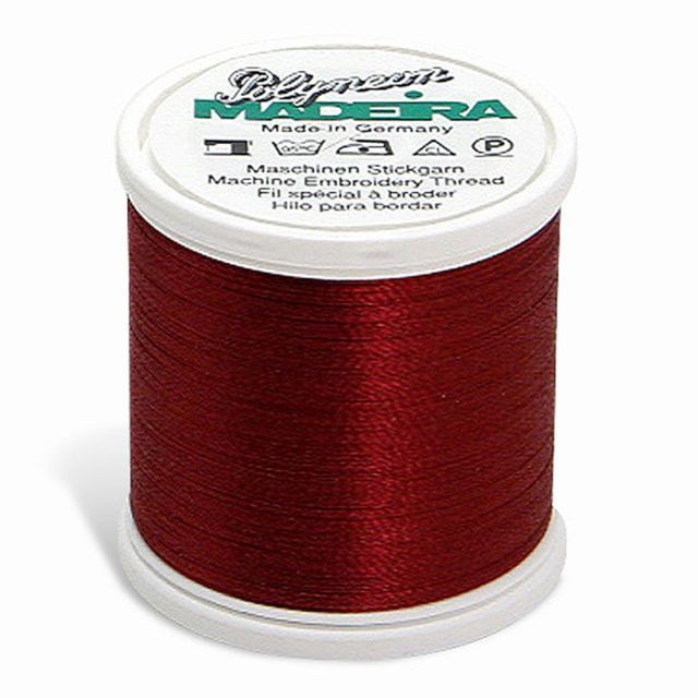 Madeira - 98451784 - Embroidery Thread - POLYNEON 40 CRANBERRY 440YD/400M  - Mimifabrics Canada