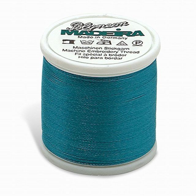 Madeira - 98451799 - Embroidery Thread - POLYNEON 40 PEACOCK 440YD/400M  - Mimifabrics Canada