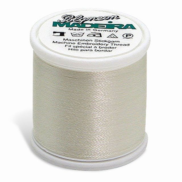 Madeira - 98451803 - Embroidery Thread - POLYNEON 40 OFF WHITE 440YD/400M  - Mimifabrics Canada