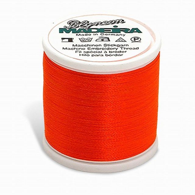 Madeira - 98451837 - Embroidery Thread - POLYNEON 40 NEON SUNKIST 440YD/400M  - Mimifabrics Canada