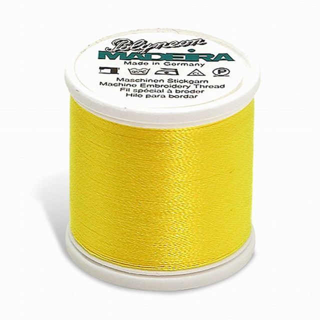 Madeira - 98451883 - Embroidery Thread - POLYNEON 40 NEON SUN 440YD/400M  - Mimifabrics Canada