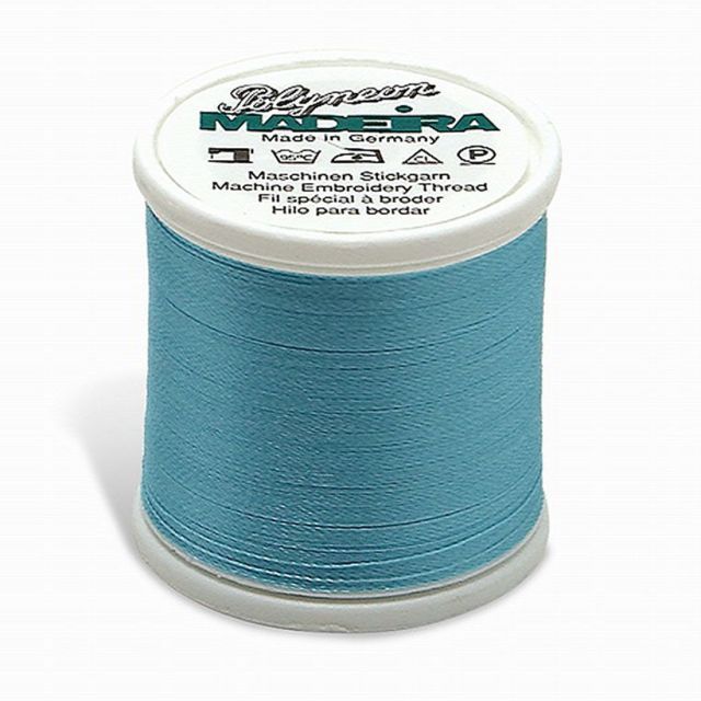 Madeira - 98451892 - Embroidery Thread - POLYNEON 40 AQUA 440YD/400M  - Mimifabrics Canada
