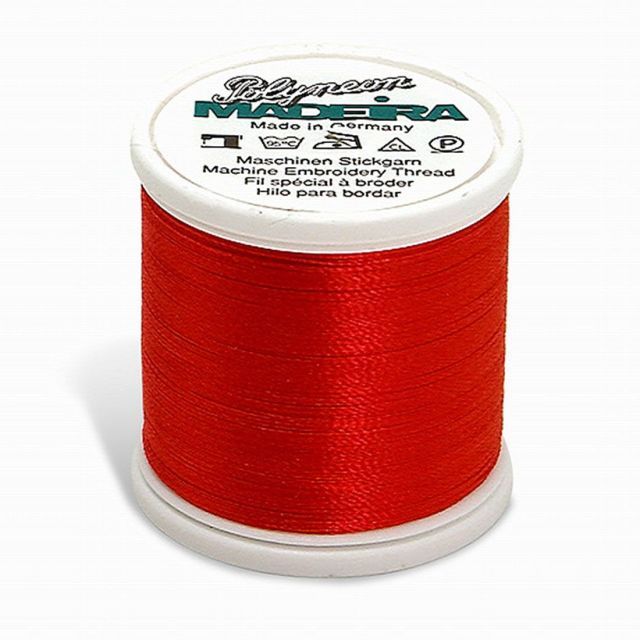 Madeira - 98451910 - Embroidery Thread - POLYNEON 40 NEON PINK 440YD/400M  - Mimifabrics Canada