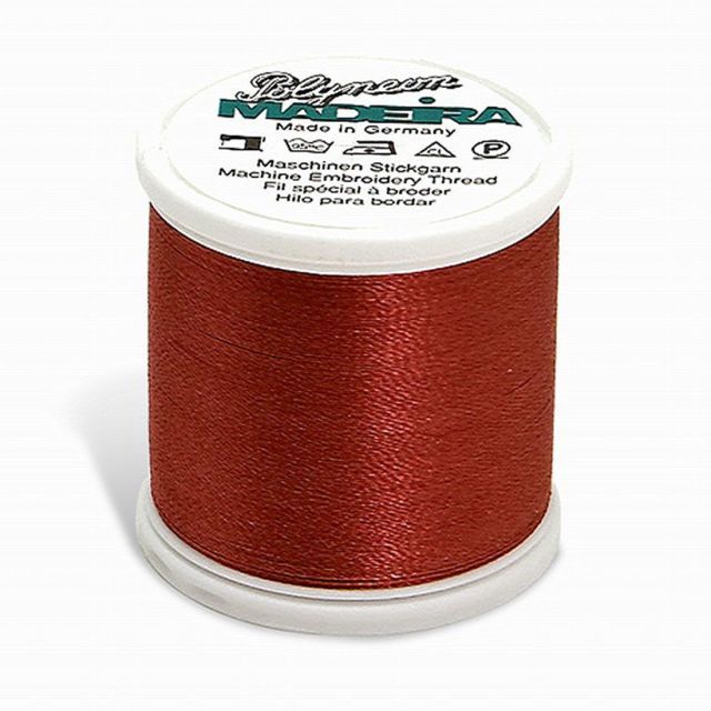 Madeira - 98451919 - Embroidery Thread - POLYNEON 40 DARK MAUVE 440YD/400M  - Mimifabrics Canada