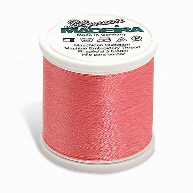 Madeira - 98451921 - Embroidery Thread - POLYNEON 40 BRIGHT PINK 440YD/400M  - Mimifabrics Canada