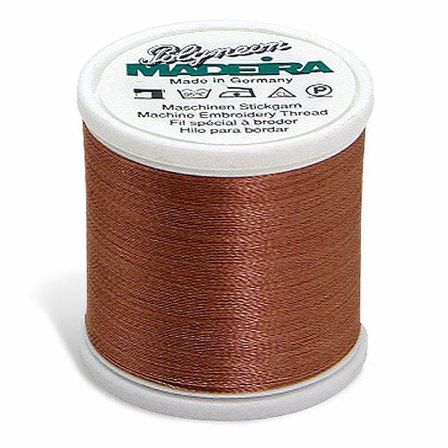 Madeira - 98451926 - Embroidery Thread - POLYNEON 40 AMBER 440YD/400M  - Mimifabrics Canada