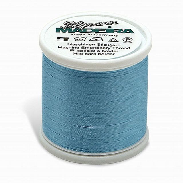 Madeira - 98451932 - Embroidery Thread - POLYNEON 40 RIVER MIST 440YD/400M  - Mimifabrics Canada