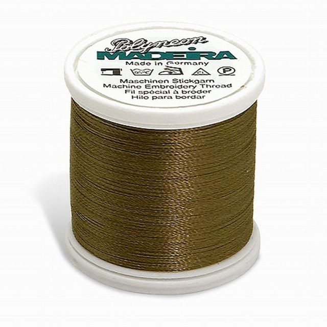 Madeira - 98451956 - Embroidery Thread - POLYNEON 40 OLIVE 440YD/400M  - Mimifabrics Canada