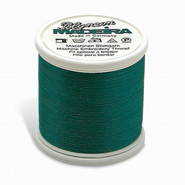 Madeira - 98451989 - Embroidery Thread - POLYNEON 40 TRUE GREEN 440YD/400M  - Mimifabrics Canada
