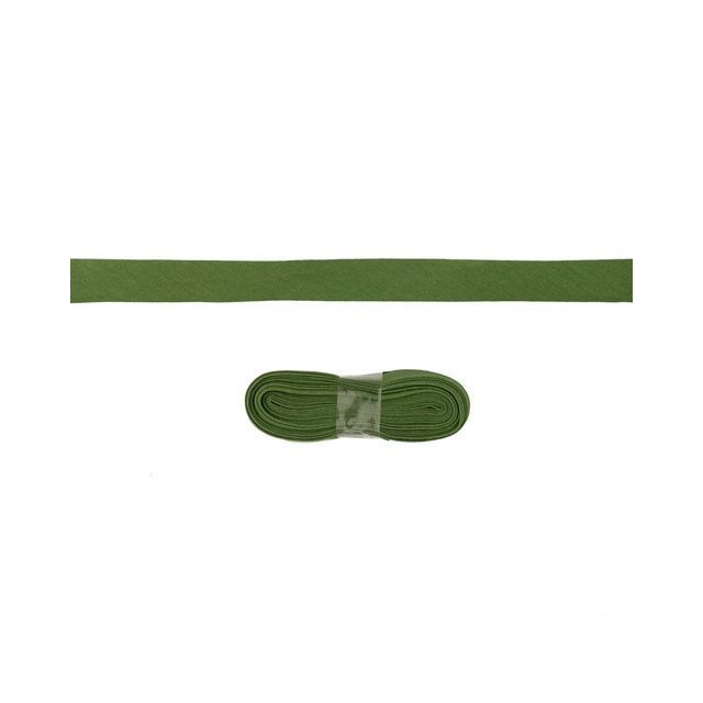 Bias Binding Cotton Solid- Olive Green 20mm x 3m