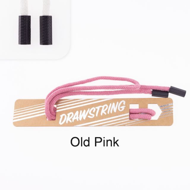 Old Pink - 5mm Cording with Black Hexagon Cord End col. 407