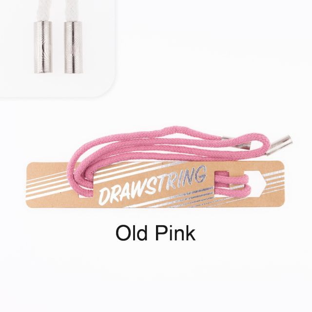 Old Pink- 5mm Cording with Silver Cord End col. 441
