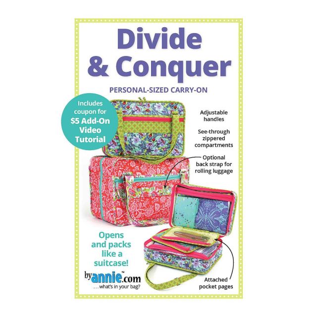 Divide & Conquer - Bag Pattern on Paper - ByAnnie