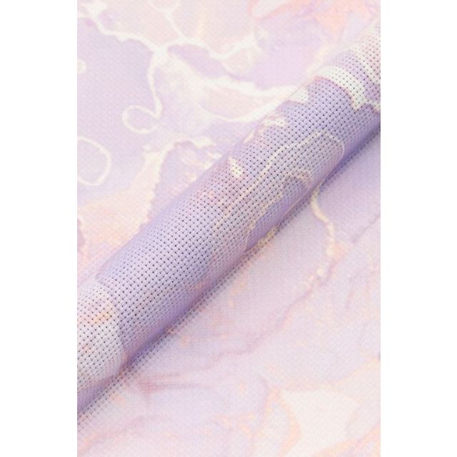 DMC CHARLES CRAFT Printed Cotton Aida 14ct 38 x 45.7cm - Amethyst (3836)