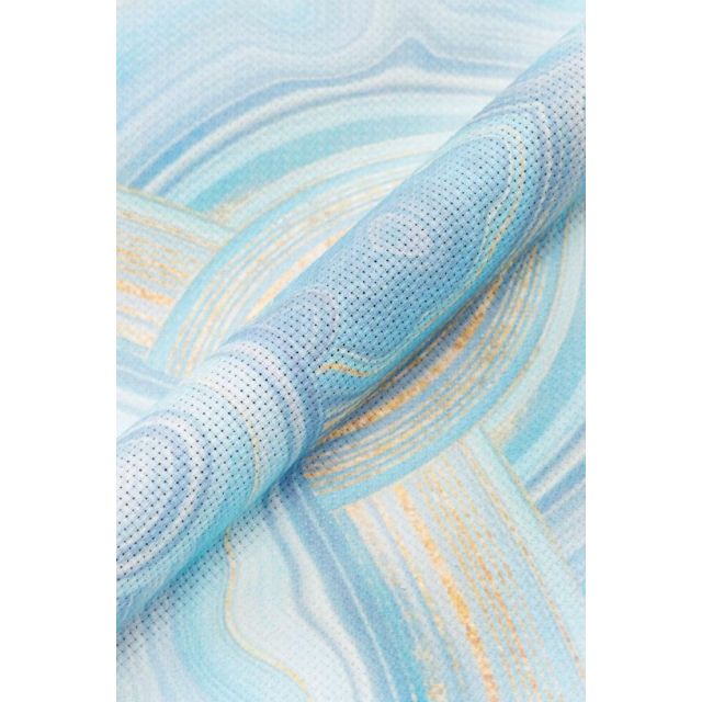 DMC CHARLES CRAFT Printed Cotton Aida 14ct 38 x 45.7cm - Blue Agate (809)