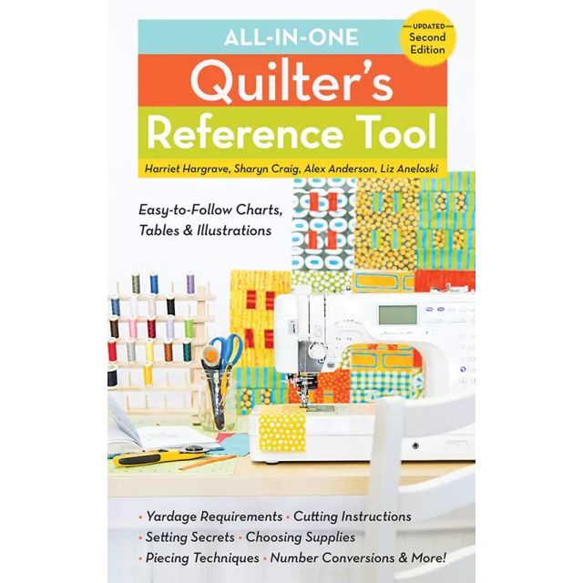 ALL-IN-ONE Quilter's Reference Tool Book -Updated Second Edition
