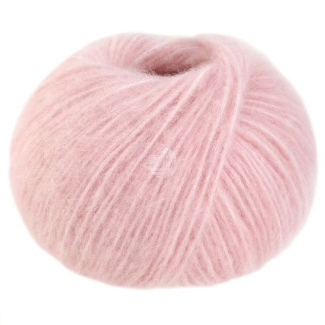 Alpaca Air - Tube Yarn - Rose Col. 004 - 50g Skein by Lana Grossa