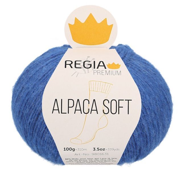REGIA 4-Ply PREMIUM Alpaca Soft 100g - Jeans