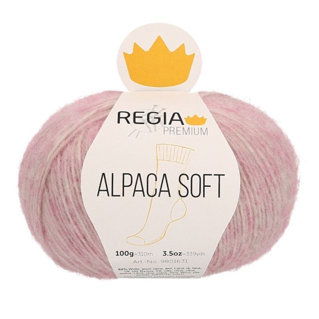 REGIA 4-Ply PREMIUM Alpaca Soft 100g - Rosé