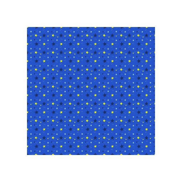 100% Cotton - Monster Shop - Stargazing - Across The Sky Neon Pigment Fabric by Cotton + Steel
