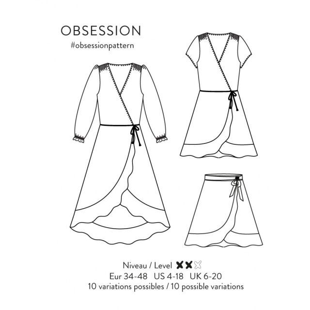 OBSESSION - Skirt Pattern - Atelier Scammit