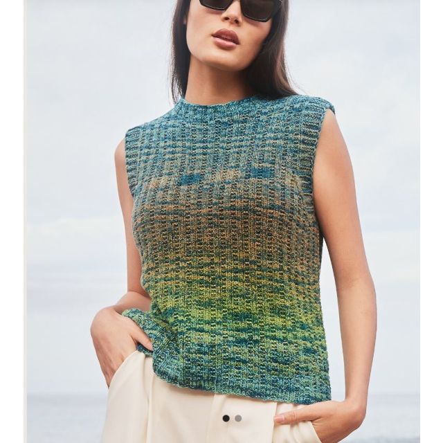 TOP Gomitolo Baleno 44-50 Pattern + Yarn Bundle - Gomitolo 13 Design 10 LANA GROSSA