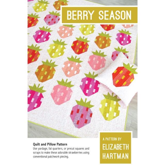Berry Season - Quilt and Pillow Pattern by Elizabeth Hartmann