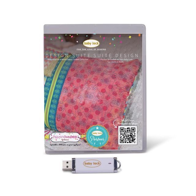 Fills & Motifs Fabric Confetti Collection  - Design Suite - by Fabric Confetti for Baby Lock