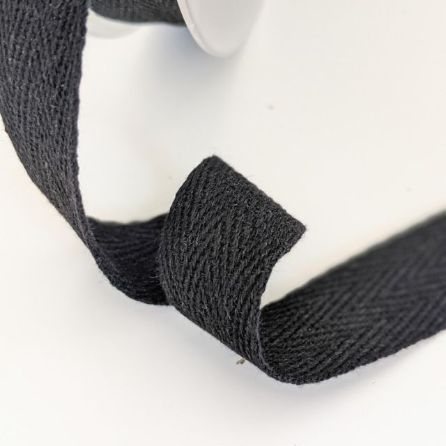 Black - Twill Tape - 20mm