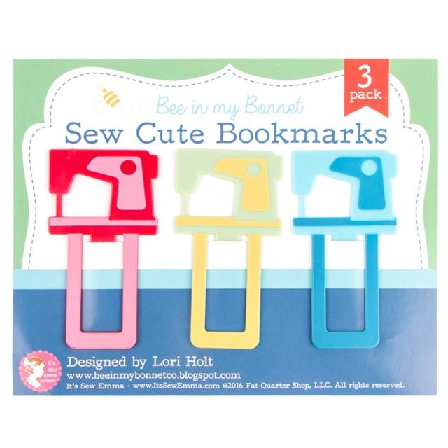Sew Cute Bookmarks (Set of 3)
