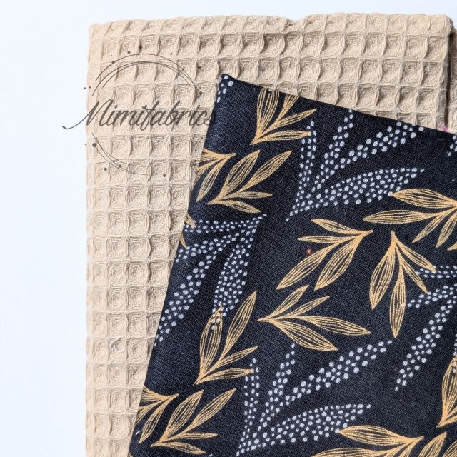 Oven Towel Bundle - Leaf Lore Charcoal