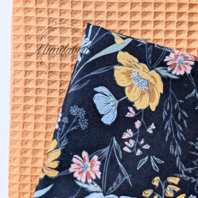 Oven Towel Bundle - Wildflowers Charcoal