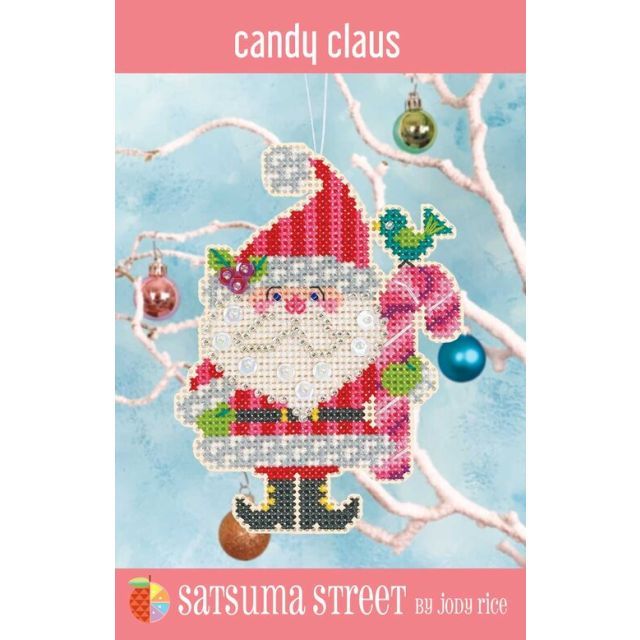 Cross Stitch Kit Nutcracker Collection - Candy Klaus - by Satsuma Street