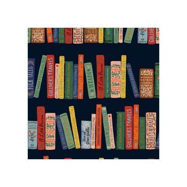 Canvas - Book Club - Curio by Rifle Paper per 1/2m