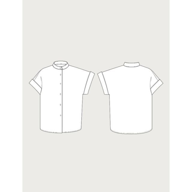 CAP SLEEVE SHIRT PATTERN  (XS - L) - The Assembly Line