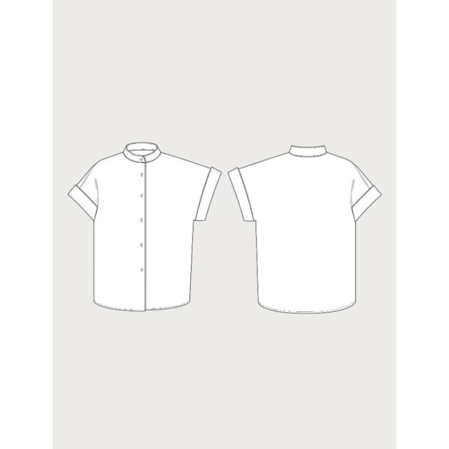 CAP SLEEVE SHIRT PATTERN  (XS - L) - The Assembly Line