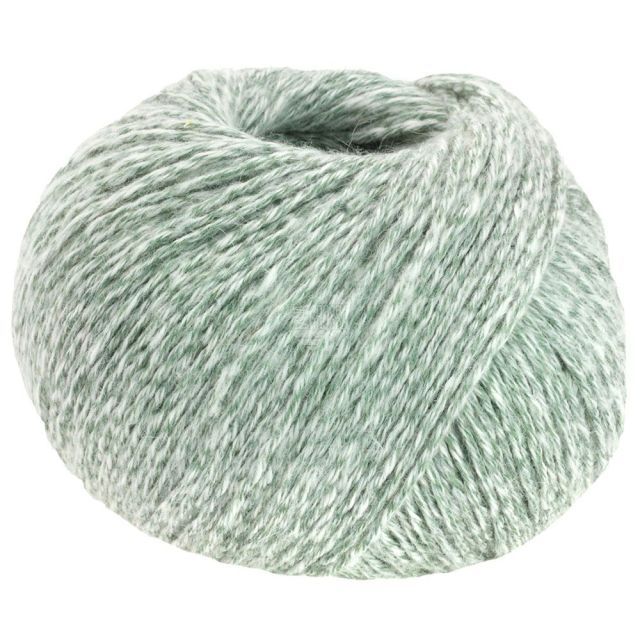 Cara - Baby Alpaca Yarn - Greyish Green Col. 12 - 50g Skein by Lana Grossa